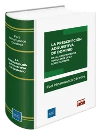 Portada de La Prescripción Adquisitiva de Dominio