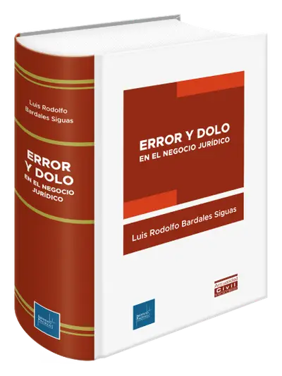 Portada de Error y Dolo en el Negocio Jurídico